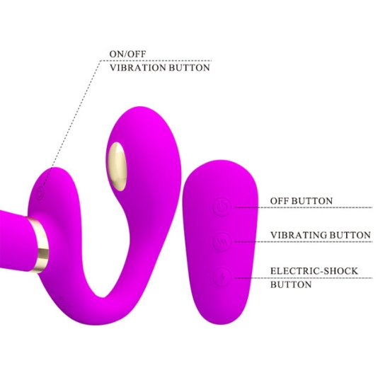 Страпон безремневой Pretty Love Thunderbird